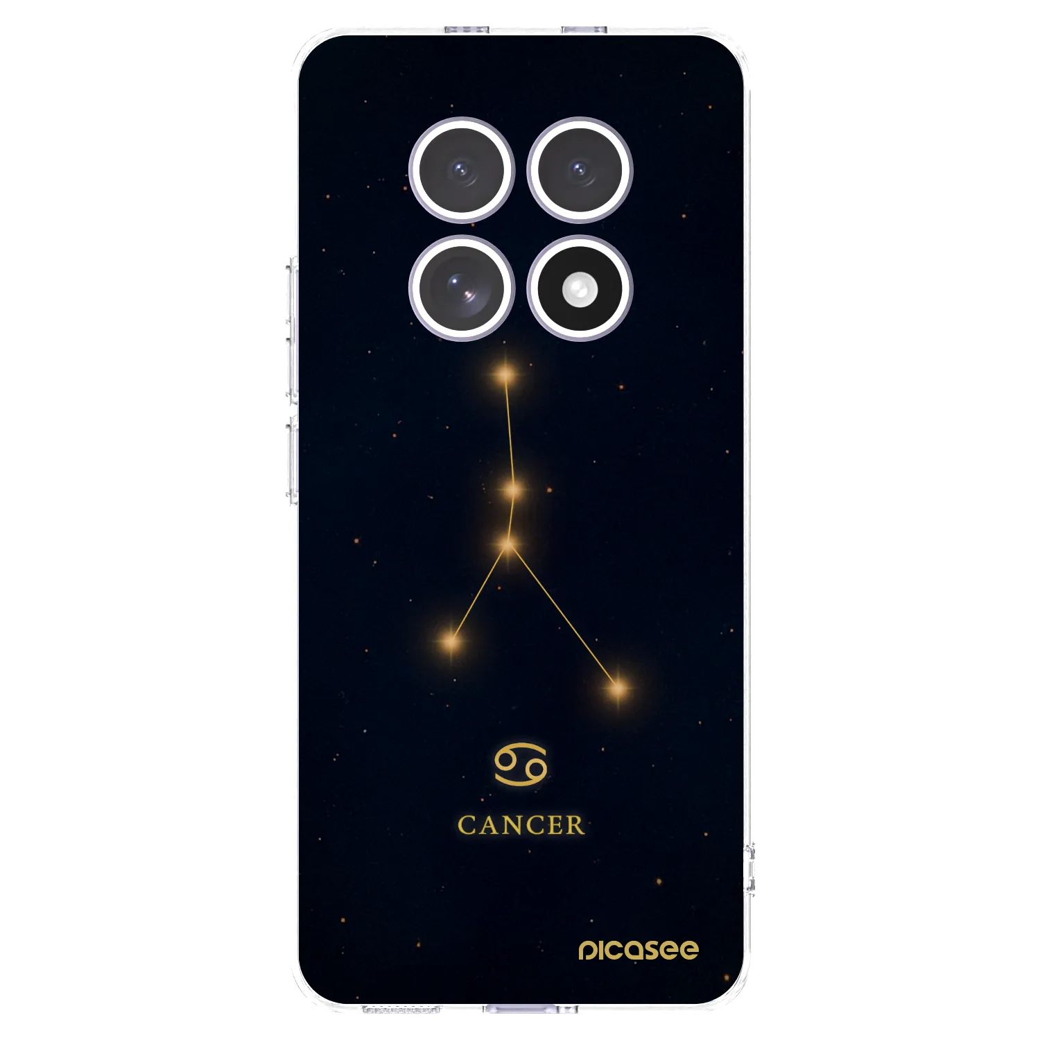 Picasee silikónový prehľadný obal pre Xiaomi Redmi Note 15 - CANCER