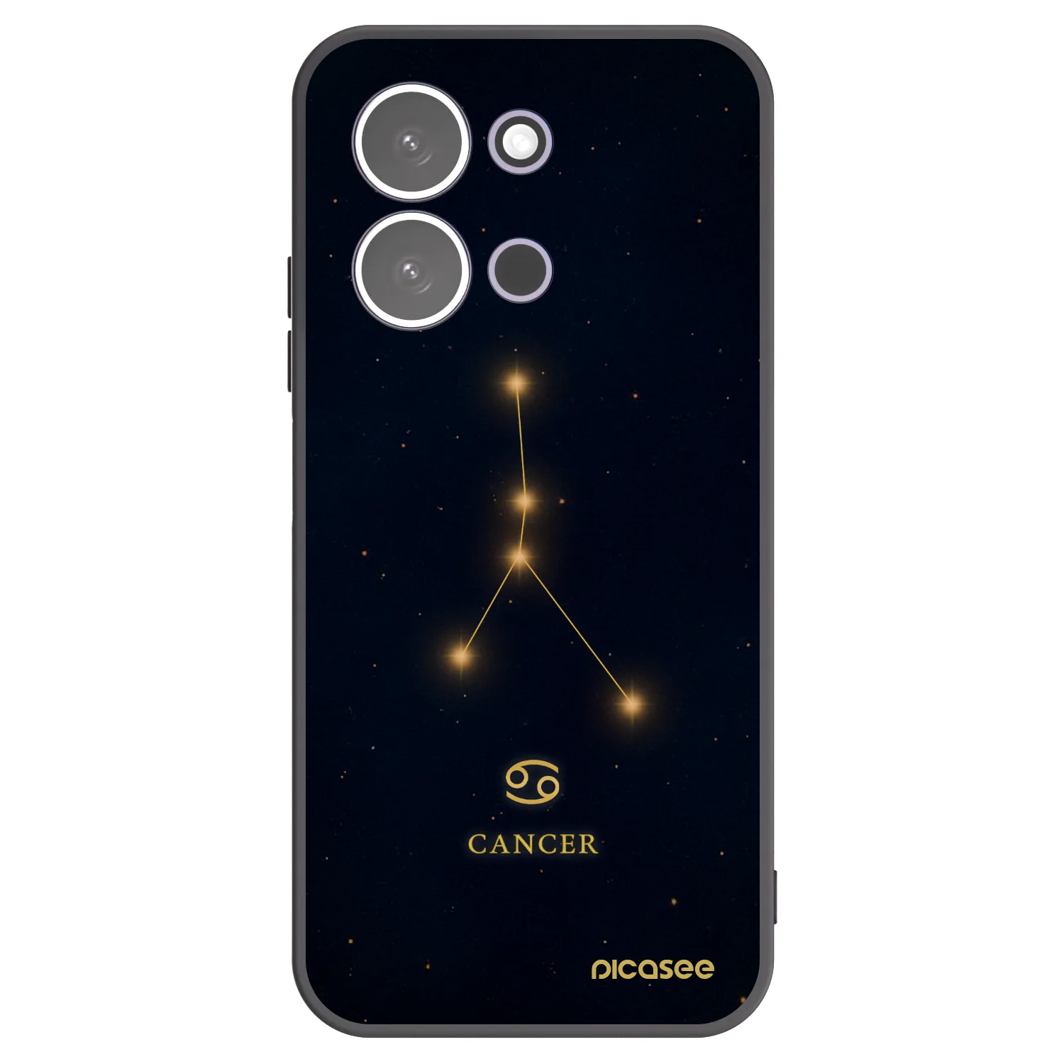 Picasee silikónový čierny obal pre Xiaomi Redmi 15C 5G - CANCER