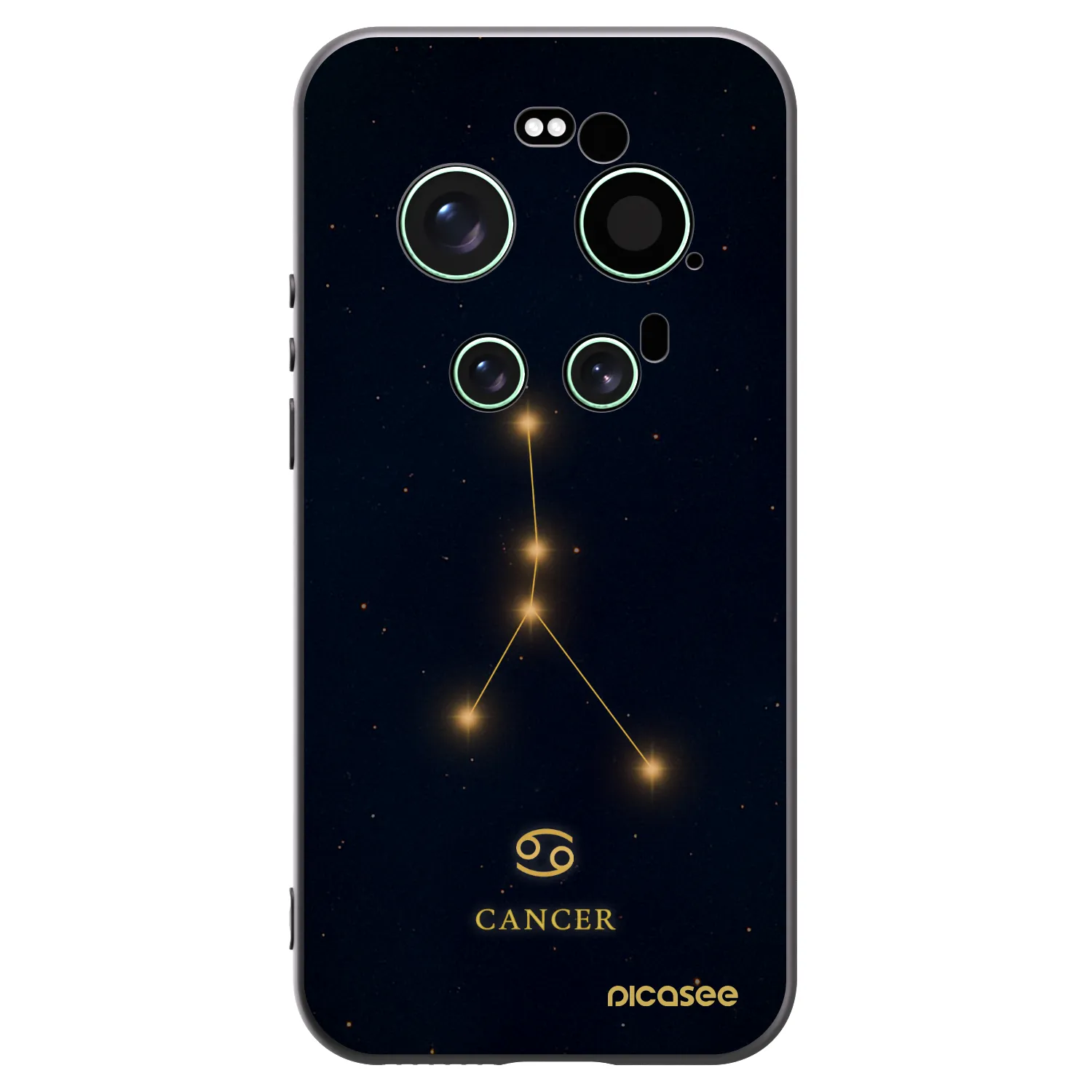 Picasee silikónový čierny obal pre Xiaomi 17 Ultra - CANCER
