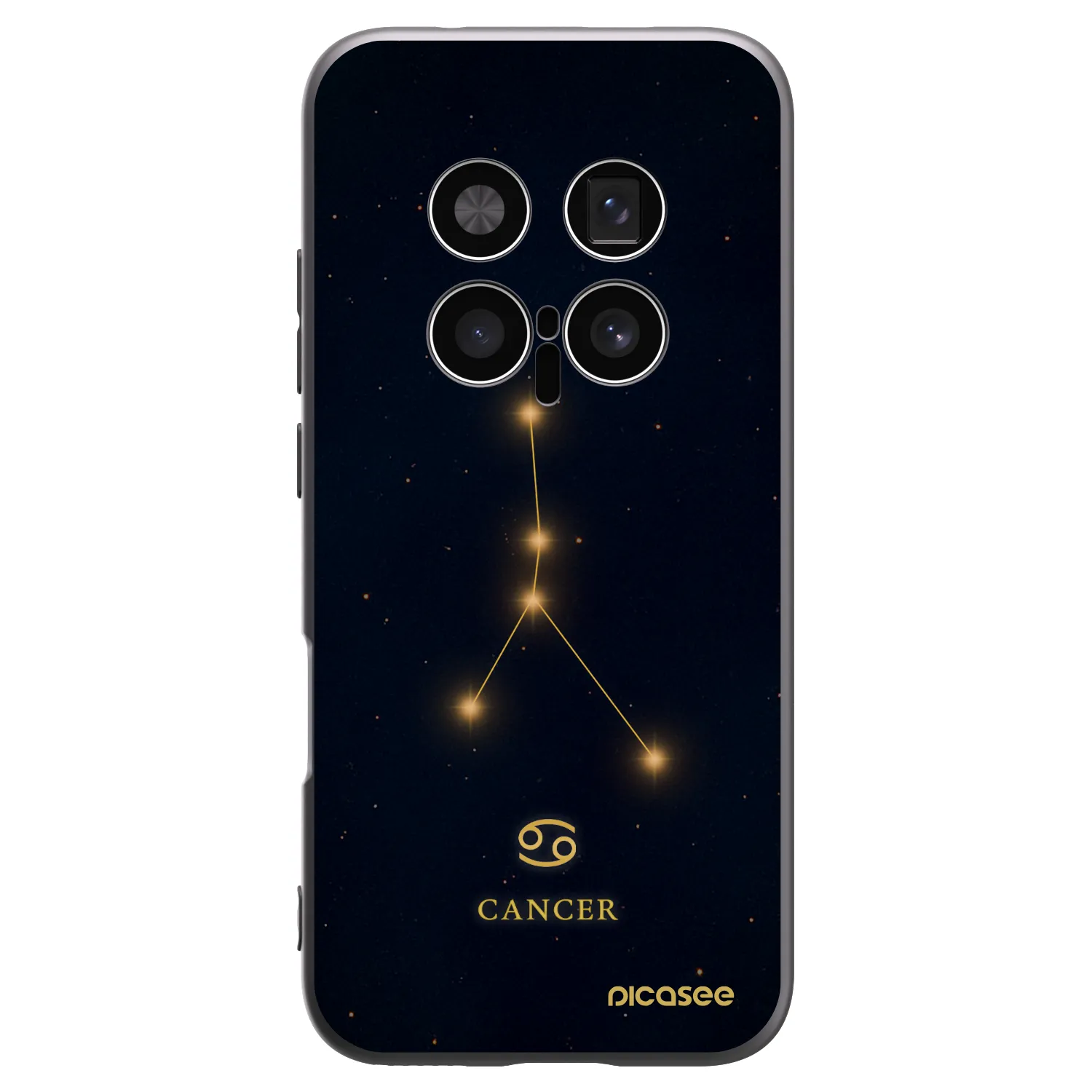 Picasee silikónový čierny obal pre Honor Magic8 Pro 5G - CANCER