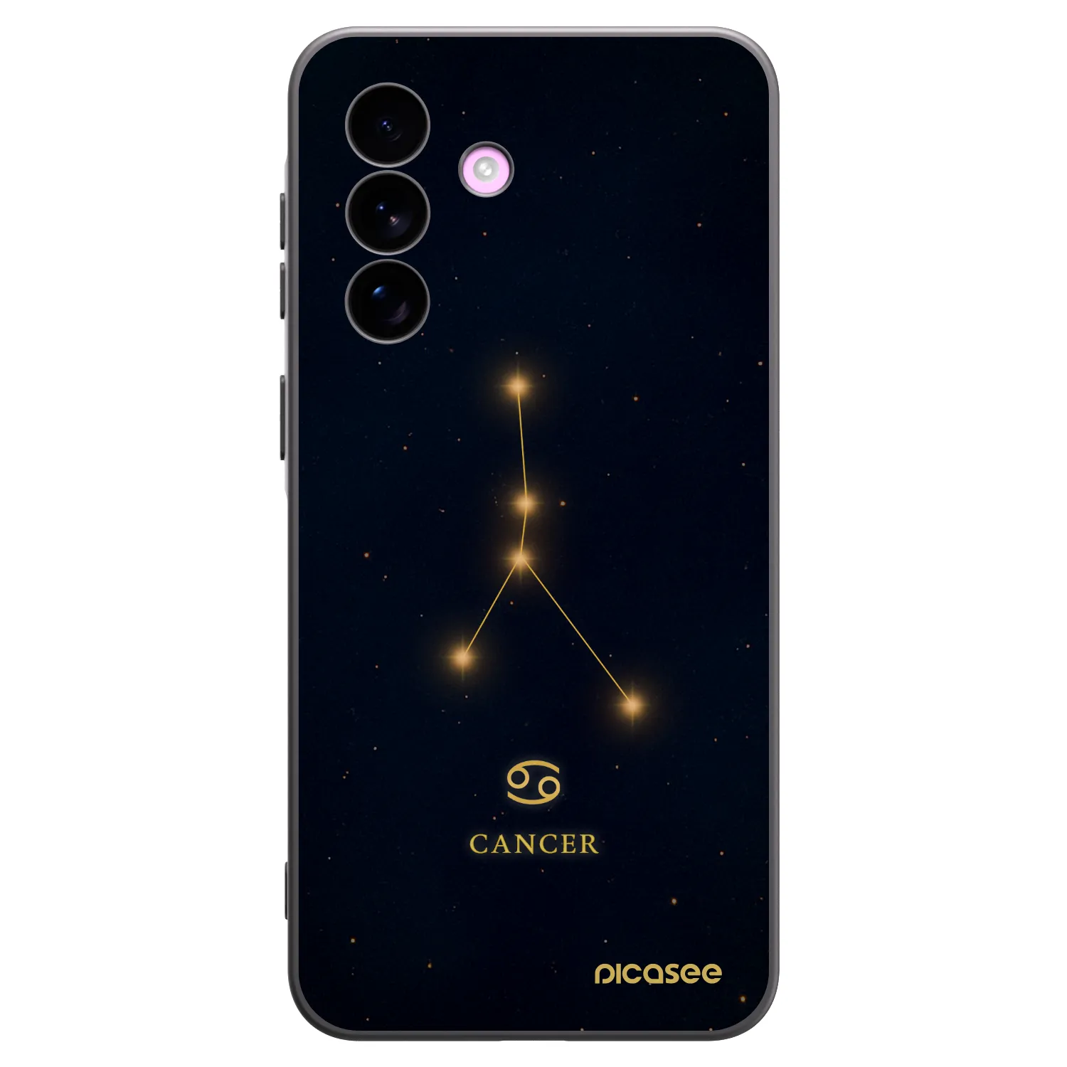 Picasee silikónový čierny obal pre Samsung Galaxy A57 5G - CANCER