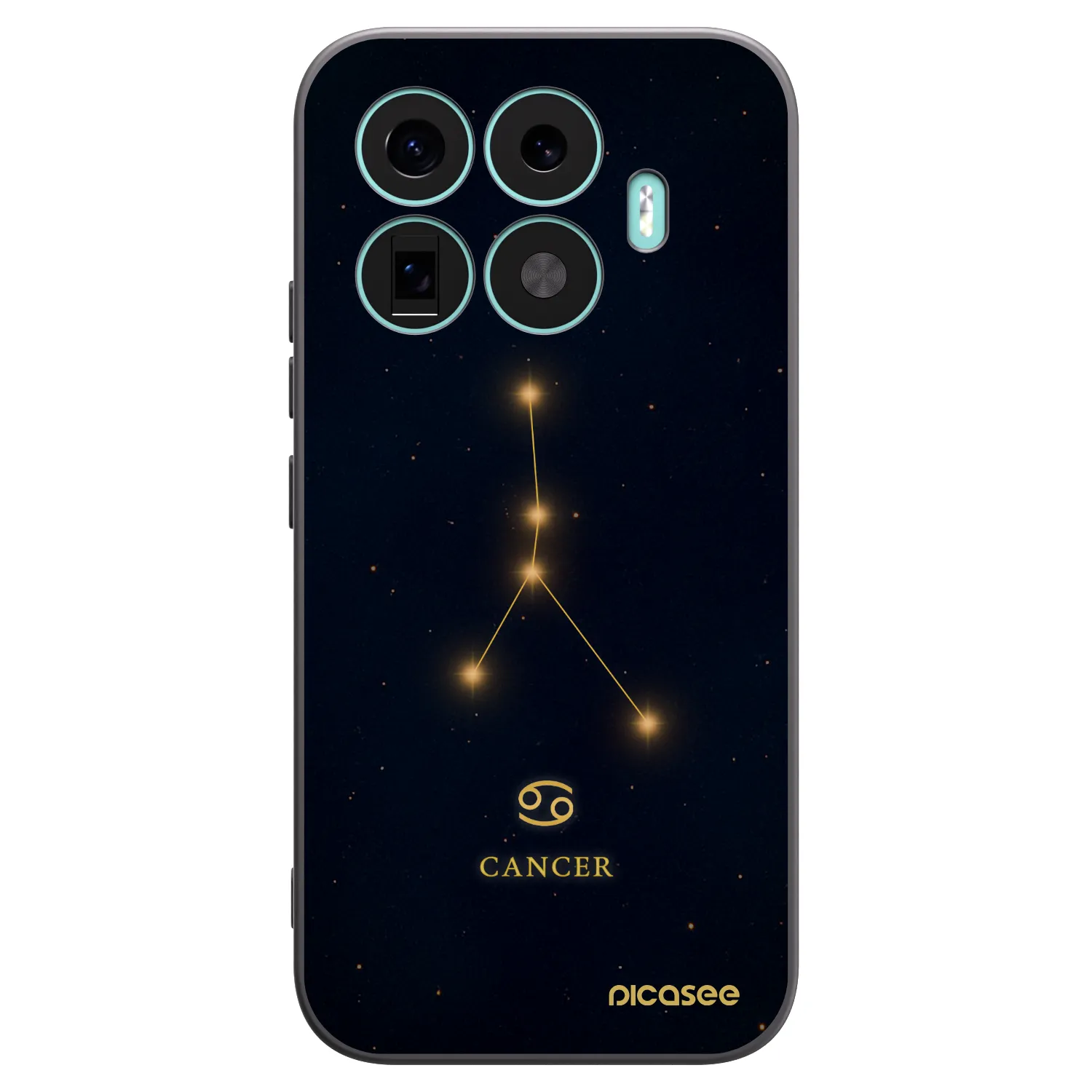 Picasee silikónový čierny obal pre Xiaomi 17T - CANCER