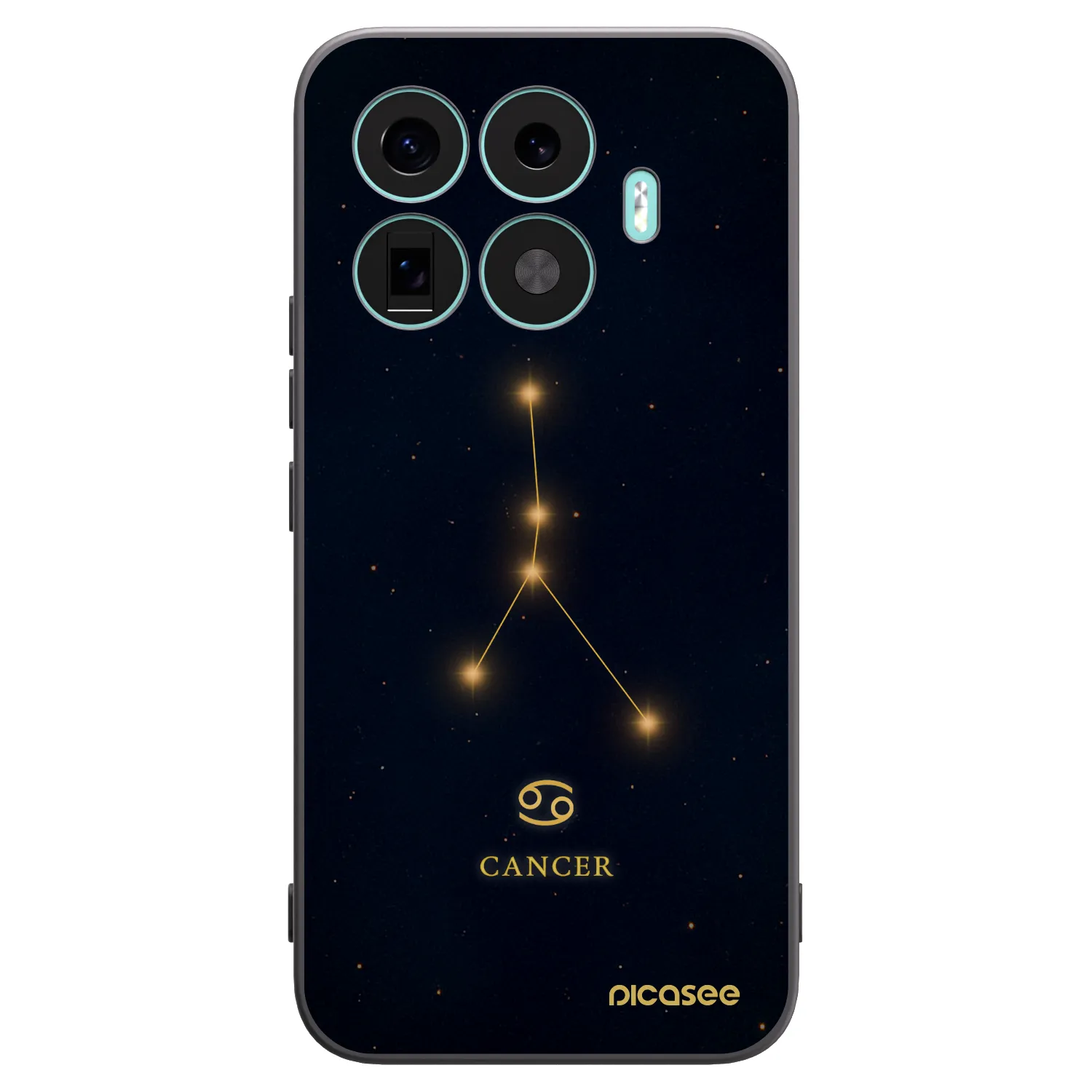 Picasee silikónový čierny obal pre Xiaomi 17T Pro - CANCER