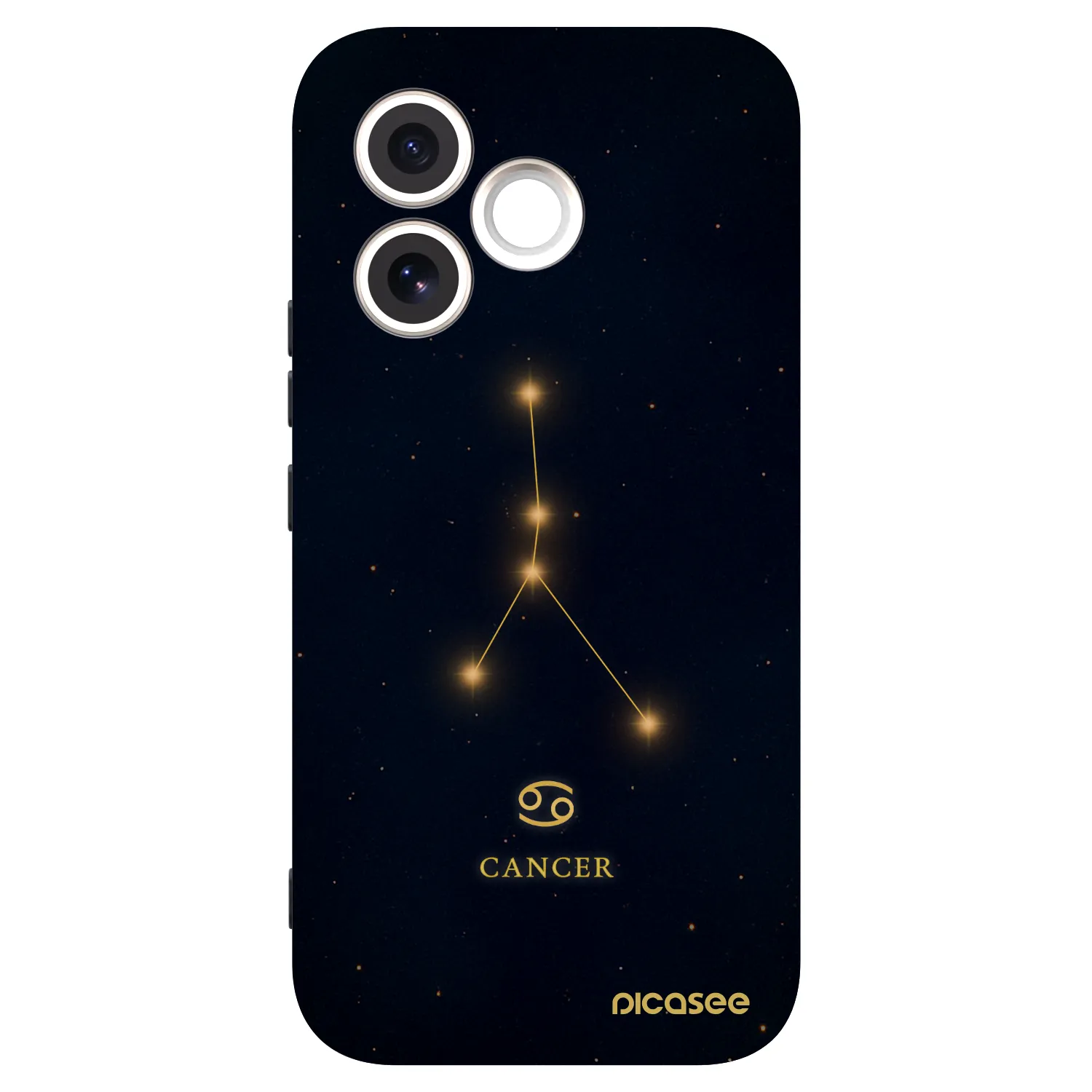 Picasee silikónový čierny obal pre Honor 600 Lite - CANCER