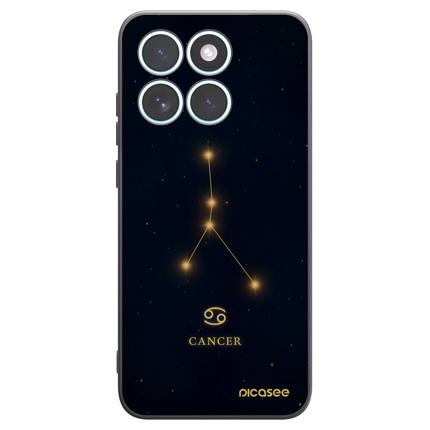 Picasee silikónový čierny obal pre Motorola Edge 70 Fusion - CANCER