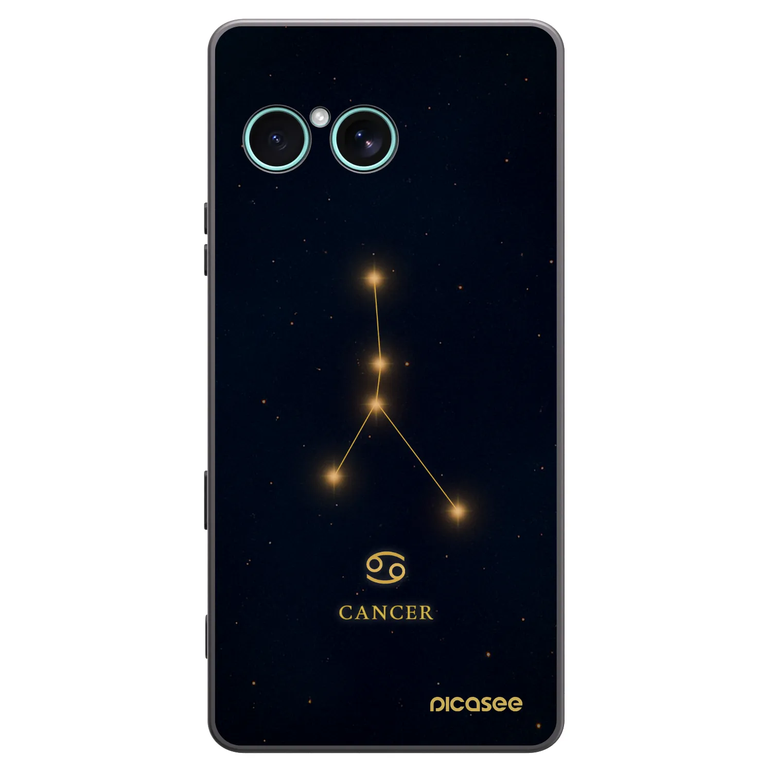 Picasee silikónový čierny obal pre Sony Xperia 10 VII - CANCER
