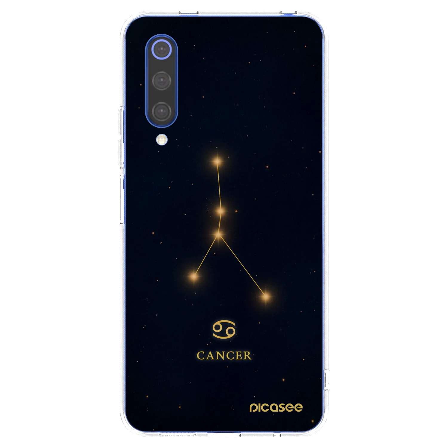 Picasee silikónový prehľadný obal pre Xiaomi Mi 9 SE - CANCER