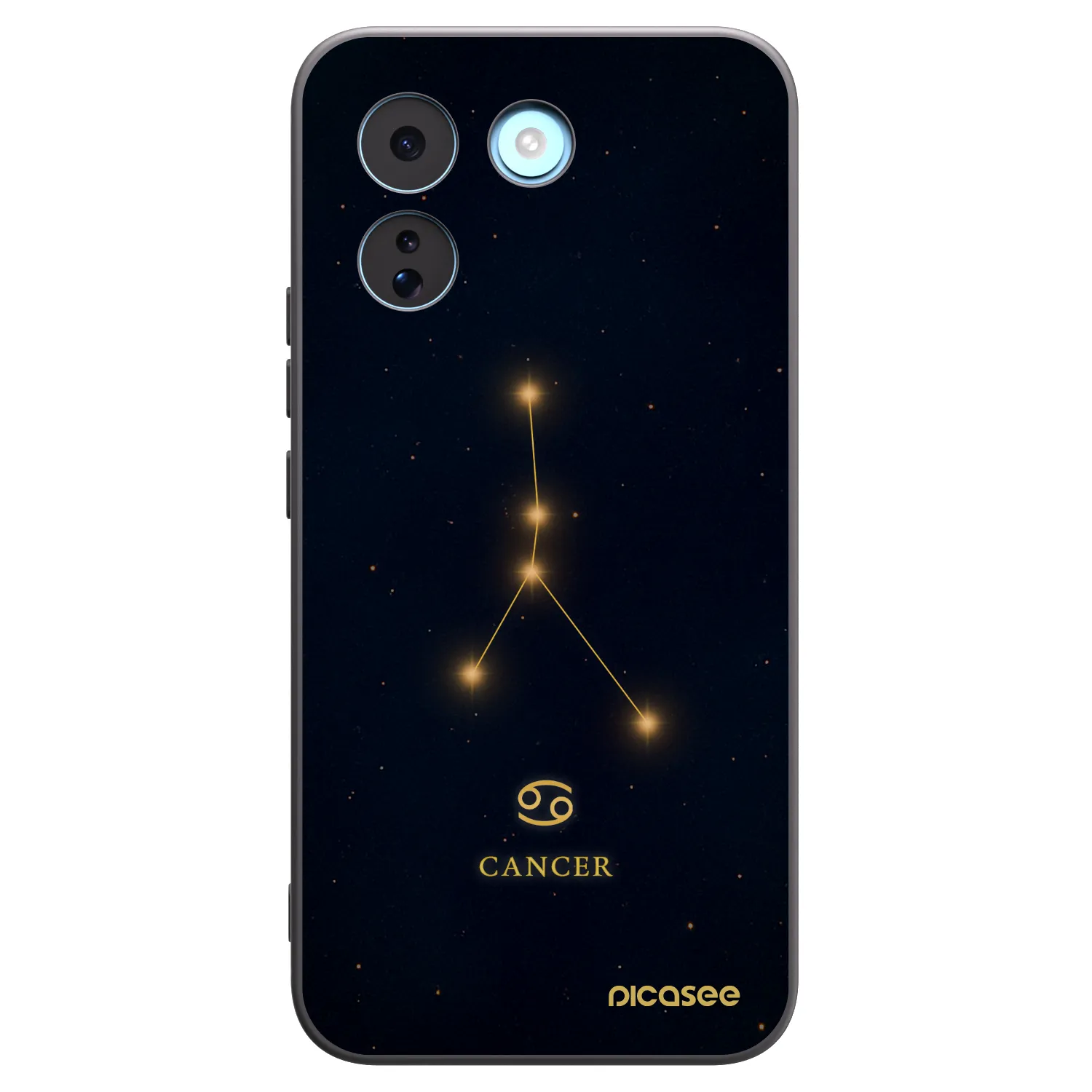 Picasee silikónový čierny obal pre Xiaomi Redmi Note 17 Pro MAX 5G - CANCER