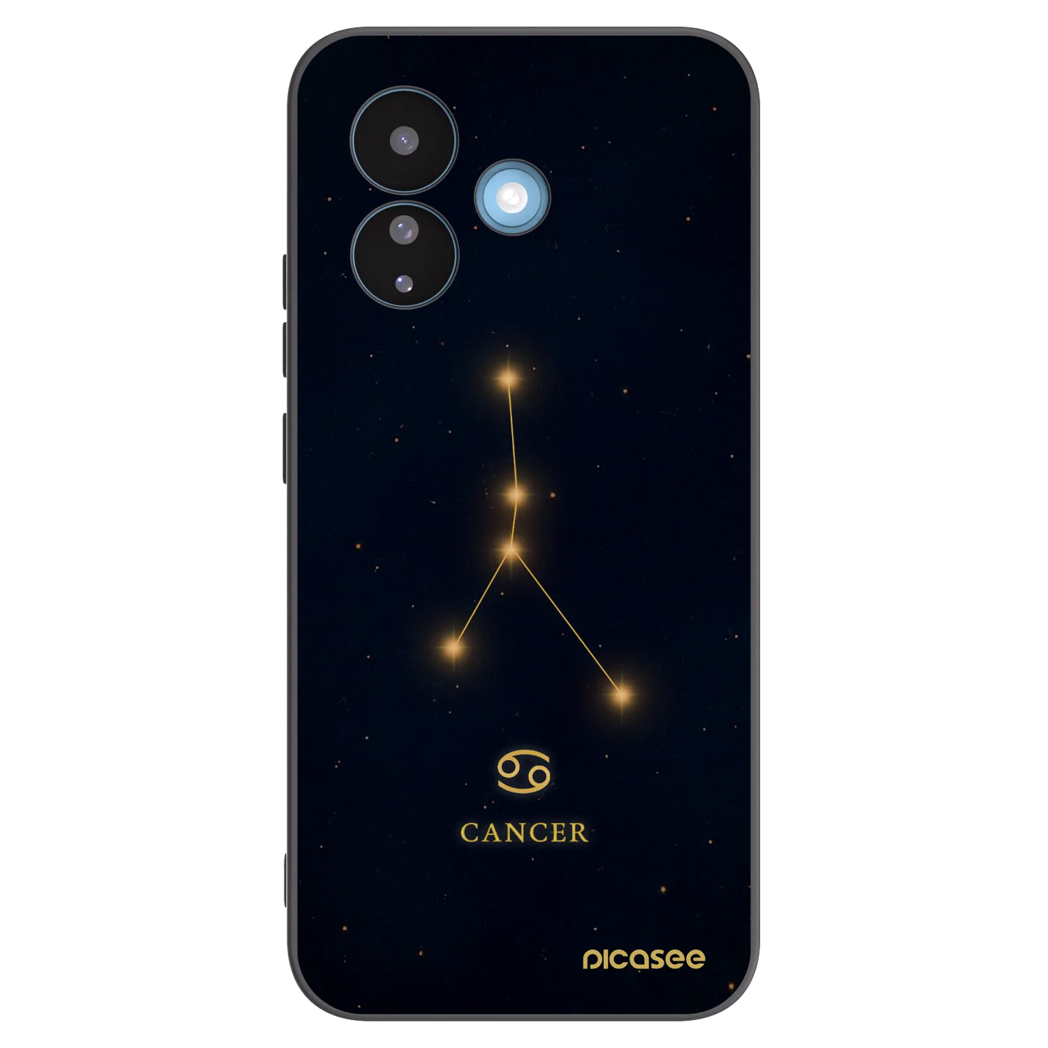 Picasee silikónový čierny obal pre Xiaomi Redmi Note 17 Pro 5G - CANCER