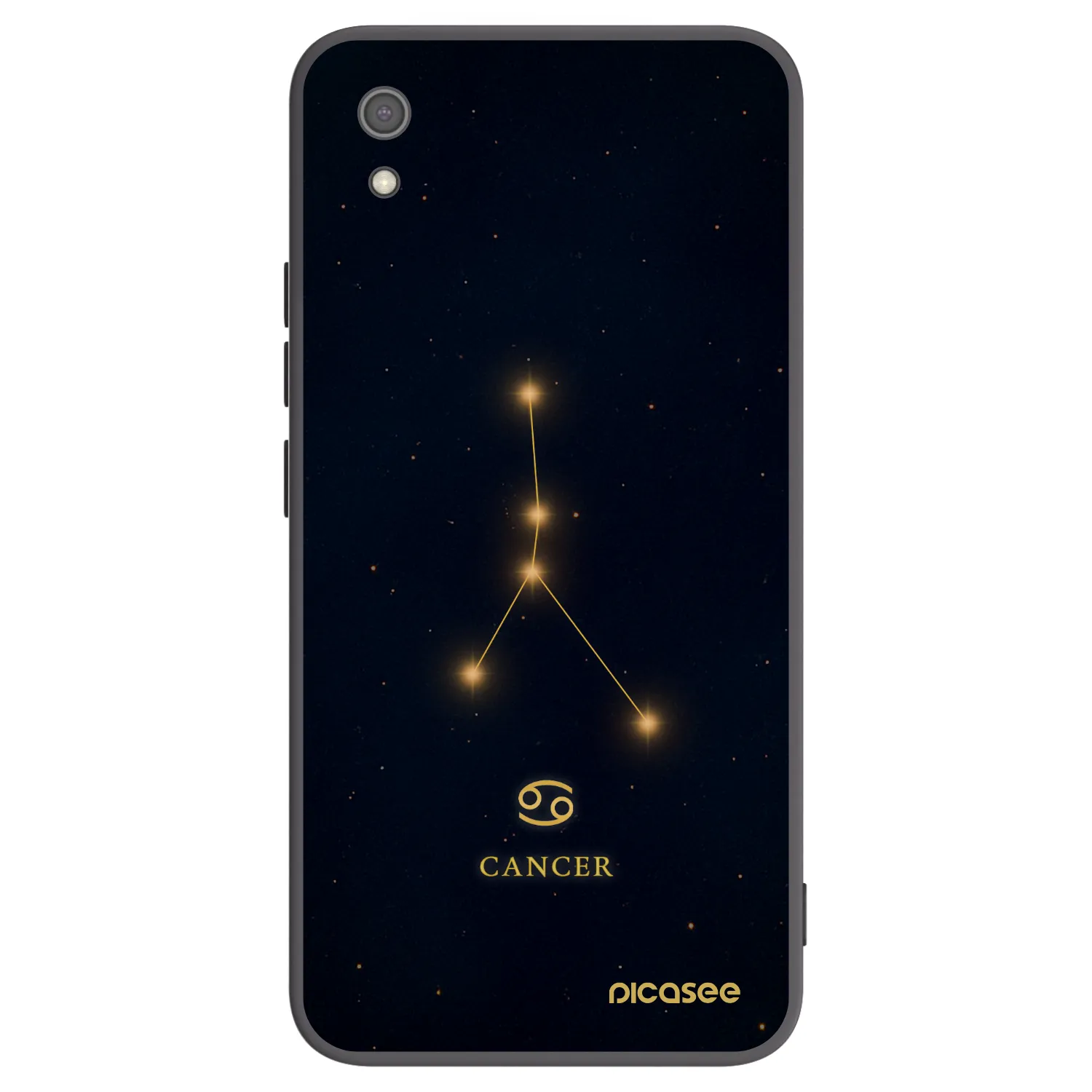 Picasee silikónový čierny obal pre Xiaomi Redmi 7A - CANCER