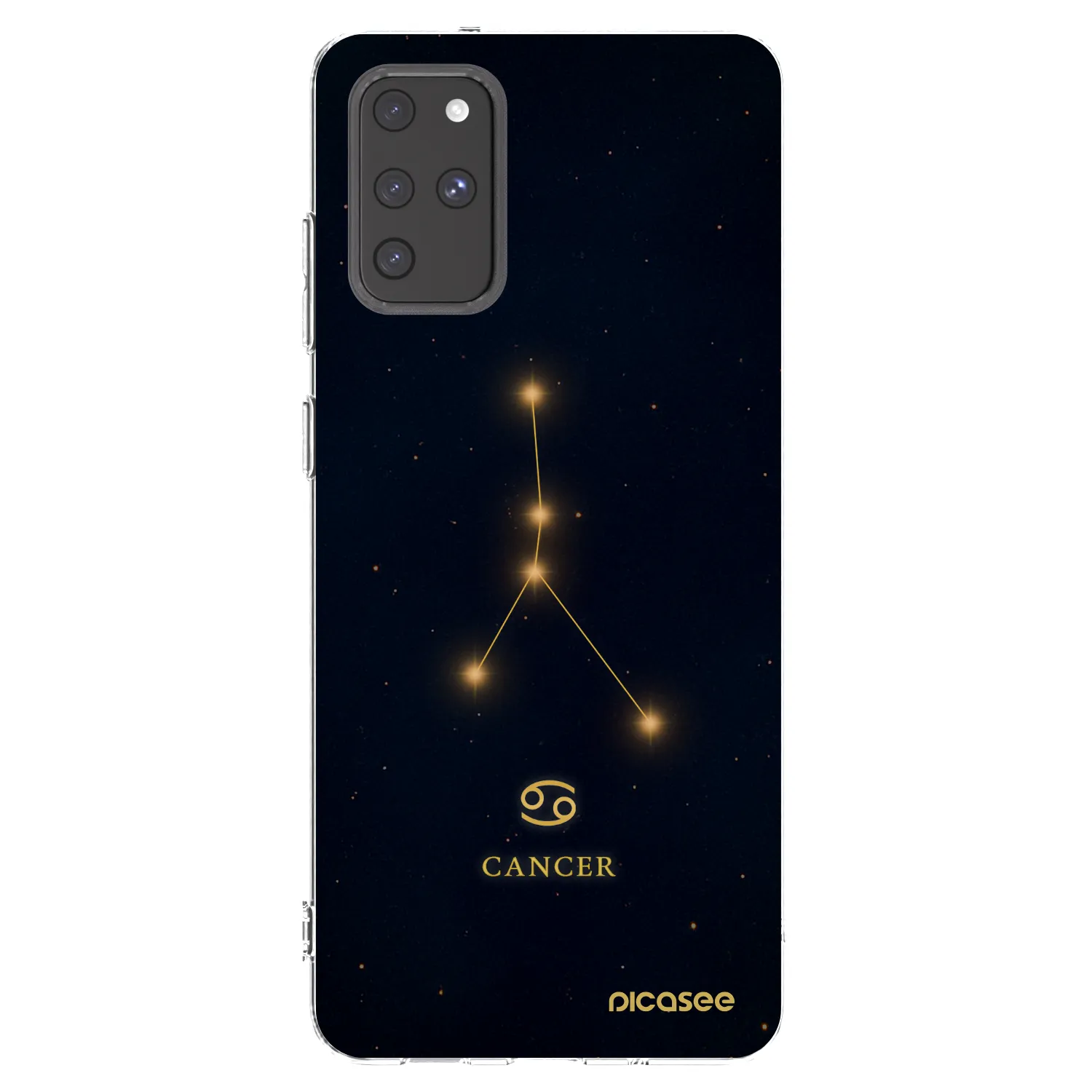 Picasee silikónový prehľadný obal pre Samsung Galaxy S20+ G985F - CANCER