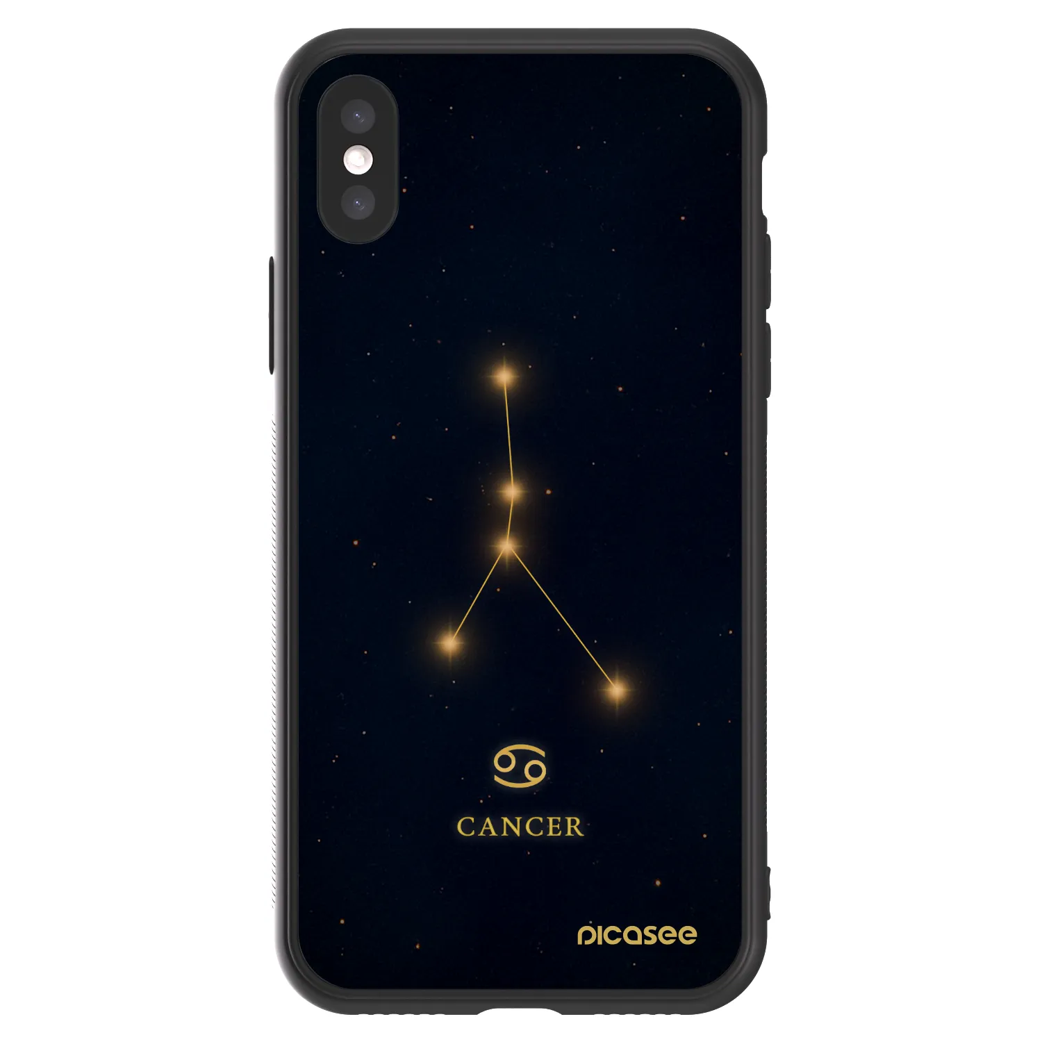 Picasee ULTIMATE CASE pro Apple iPhone X/XS - CANCER