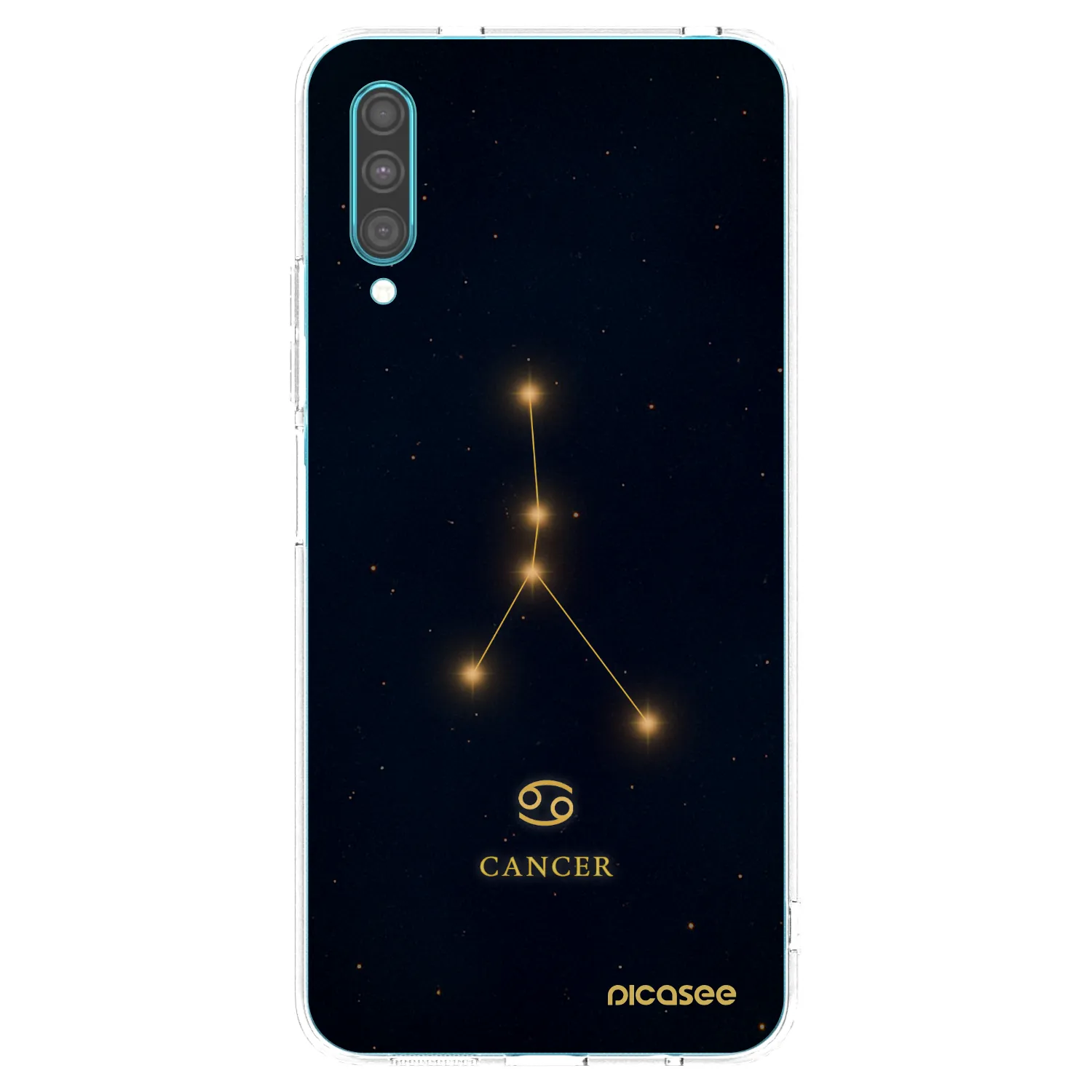Picasee silikónový prehľadný obal pre Samsung Galaxy A30s A307F - CANCER