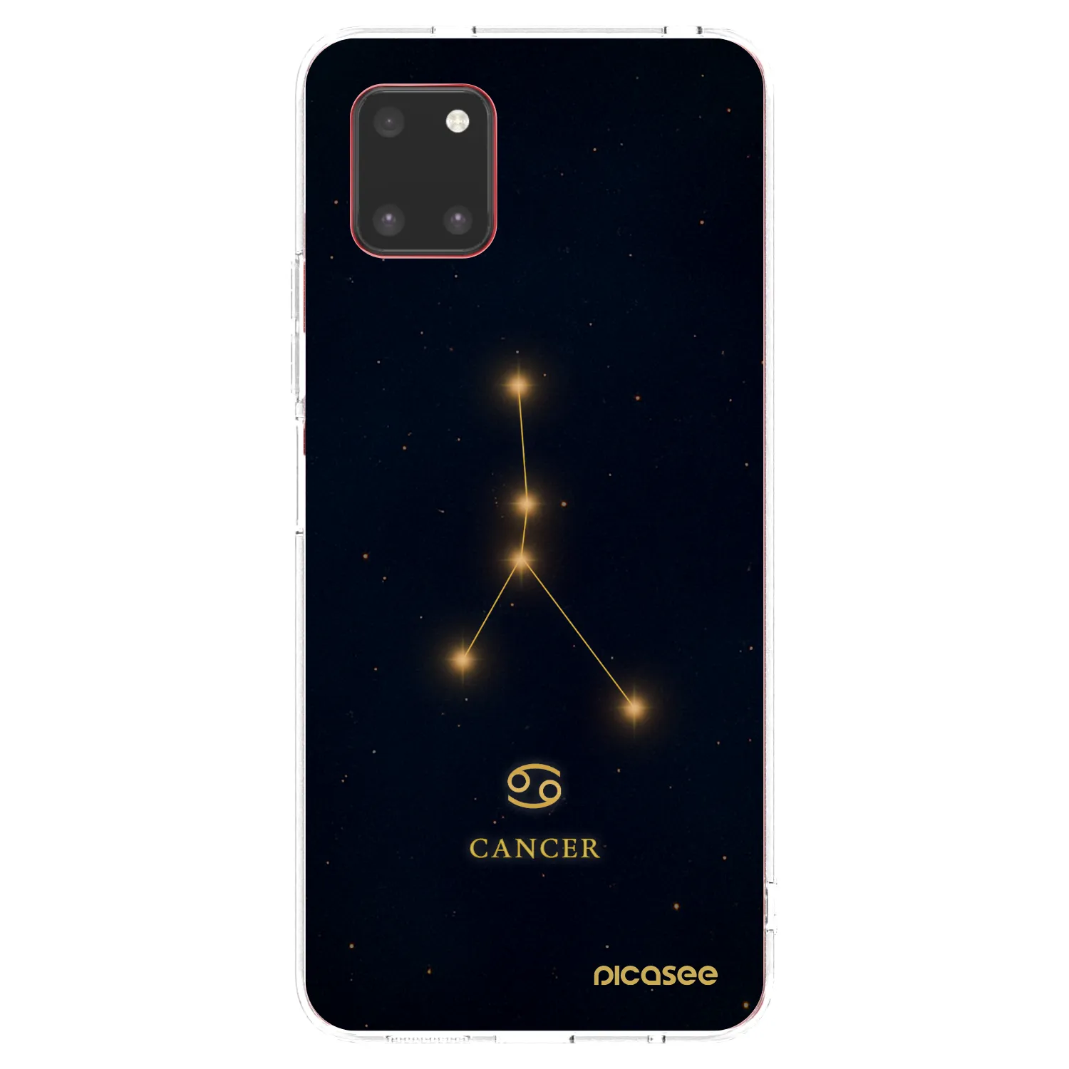Picasee silikónový prehľadný obal pre Samsung Galaxy Note 10 Lite N770F - CANCER