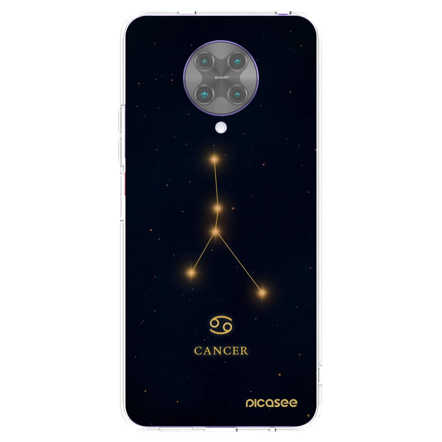 Silikónový prehľadný obal pre Xiaomi Poco F2 Pro - CANCER