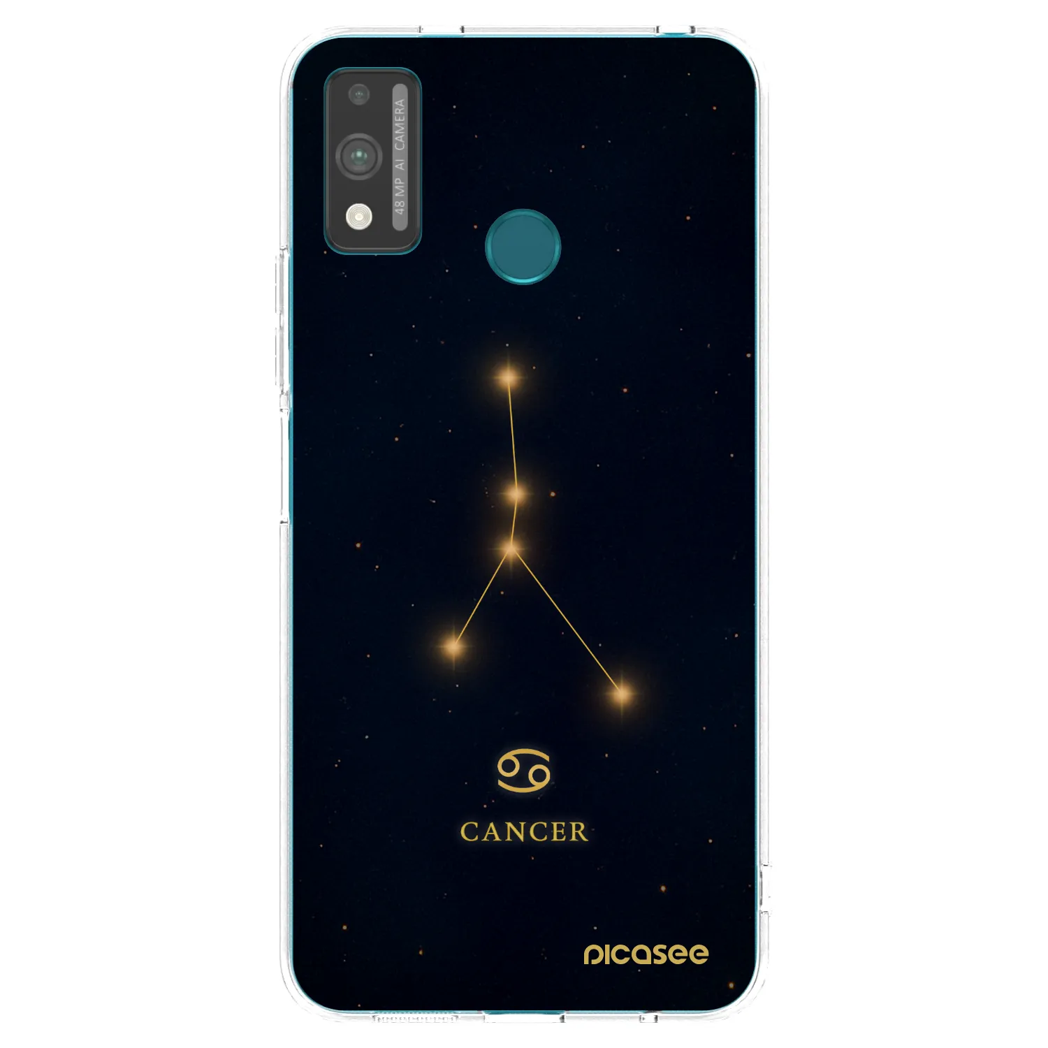 Picasee silikónový prehľadný obal pre Honor 9X Lite - CANCER