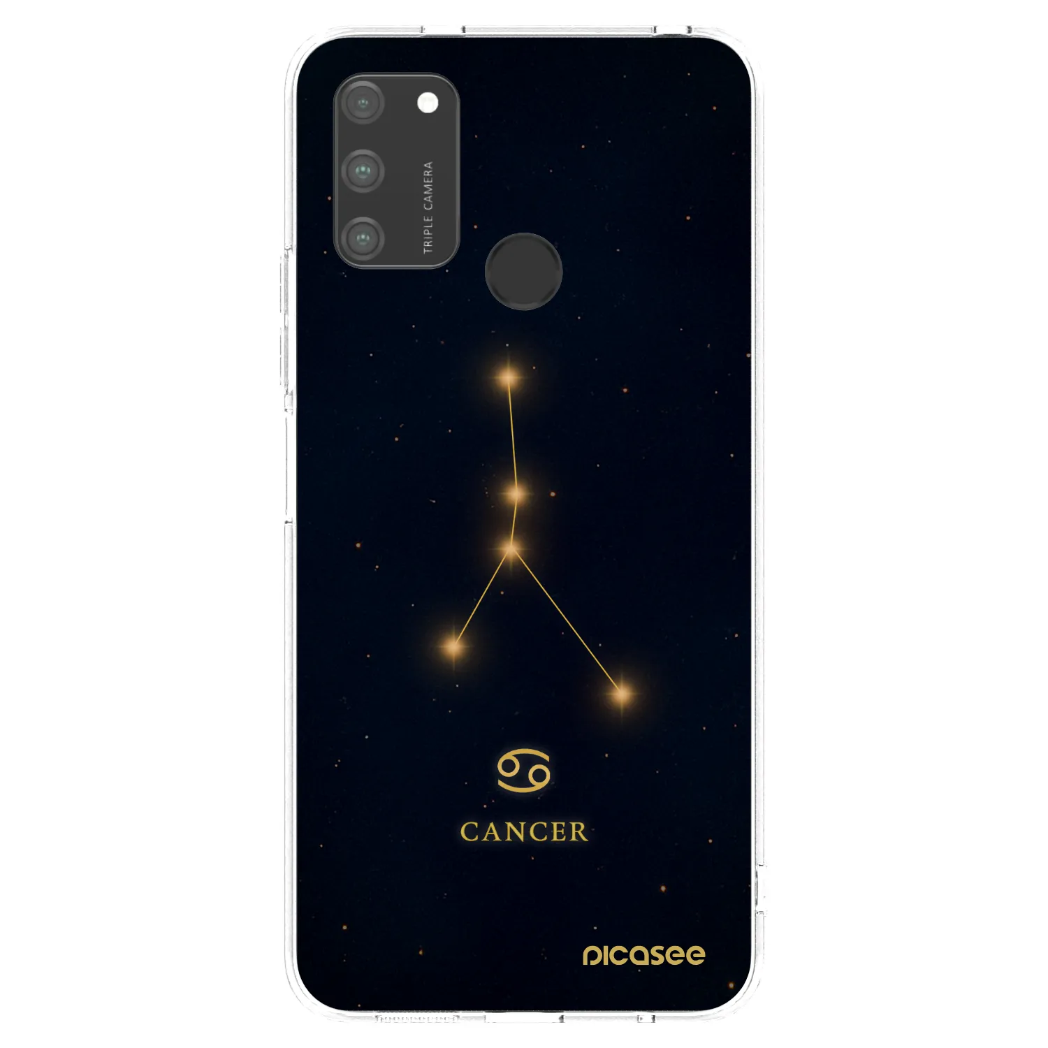 Picasee silikónový prehľadný obal pre Honor 9A - CANCER