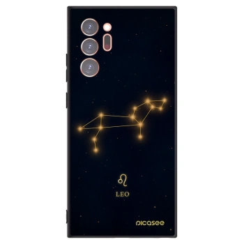 Picasee silikónový čierny obal pre Samsung Galaxy Note 20 Ultra - LEO
