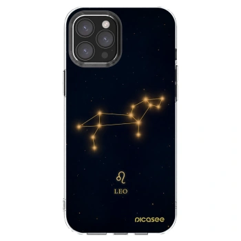 Picasee silikónový prehľadný obal pre Apple iPhone 12 Pro Max - LEO