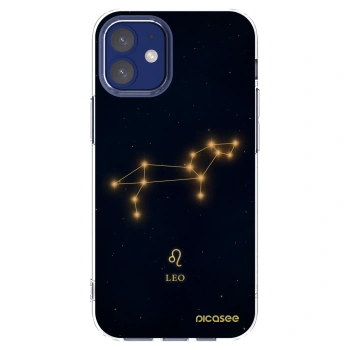 Picasee silikónový prehľadný obal pre Apple iPhone 12 mini - LEO