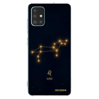 Picasee silikónový prehľadný obal pre Samsung Galaxy M51 M515F - LEO