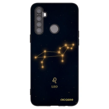 Picasee silikónový čierny obal pre Realme 5 - LEO