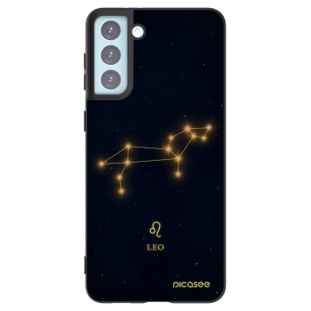 Picasee silikónový čierny obal pre Samsung Galaxy S21+ 5G G996F - LEO