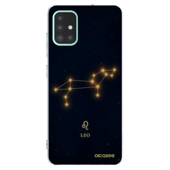 Picasee silikónový prehľadný obal pre Samsung Galaxy M31s - LEO