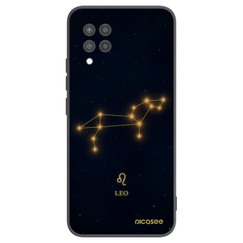 Picasee silikónový čierny obal pre Samsung Galaxy A42 A426B - LEO