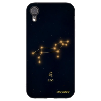 Picasee silikónový čierny obal pre Apple iPhone XR - LEO
