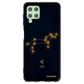 Picasee silikónový čierny obal pre Samsung Galaxy A22 A225F 4G - LEO