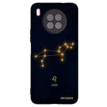 Picasee silikónový čierny obal pre Huawei Nova 8i - LEO
