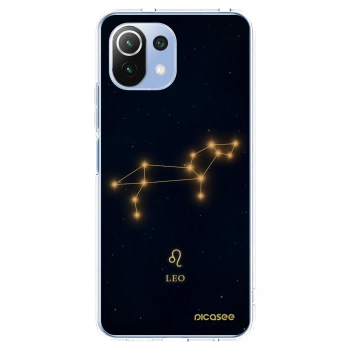 Picasee silikónový prehľadný obal pre Xiaomi 11 Lite 5G NE - LEO