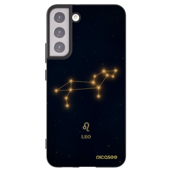 Picasee silikónový čierny obal pre Samsung Galaxy S22+ 5G - LEO