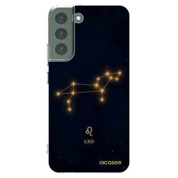 Picasee silikónový prehľadný obal pre Samsung Galaxy S22+ 5G - LEO