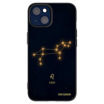 Picasee silikónový čierny obal pre Apple iPhone 14 - LEO