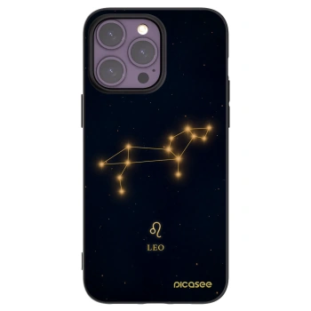 Picasee silikónový čierny obal pre Apple iPhone 14 Pro Max - LEO
