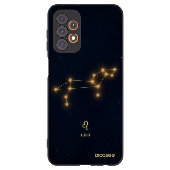 Picasee silikónový čierny obal pre Samsung Galaxy A23 A235F 4G - LEO