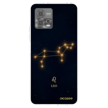 Picasee silikónový prehľadný obal pre Motorola Moto G72 - LEO