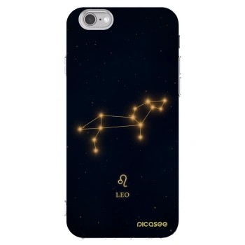 Picasee silikónový prehľadný obal pre Apple iPhone 6/6S - LEO