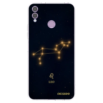Picasee silikónový prehľadný obal pre Honor 8X - LEO