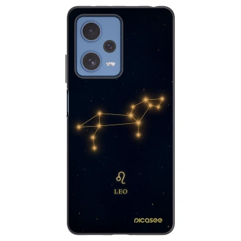 Picasee silikónový čierny obal pre Xiaomi Redmi Note 12 Pro 5G - LEO