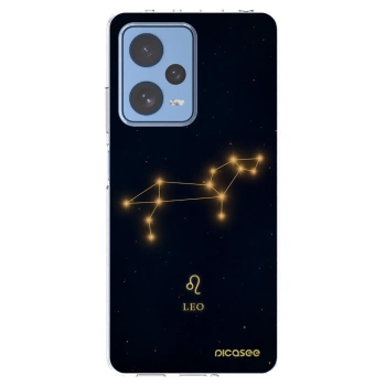 Picasee silikónový prehľadný obal pre Xiaomi Redmi Note 12 Pro 5G - LEO