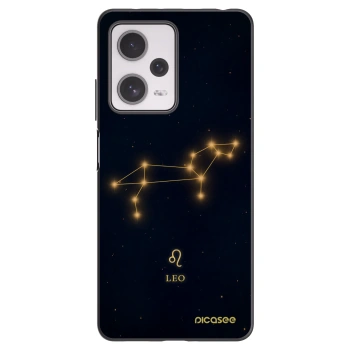 Picasee silikónový čierny obal pre Xiaomi Redmi Note 12 Pro+ 5G - LEO