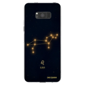 Picasee silikónový prehľadný obal pre Samsung Galaxy S8 G950F - LEO