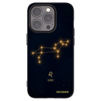 Picasee silikónový čierny obal pre Apple iPhone 15 Pro - LEO
