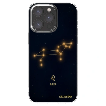 Picasee silikónový prehľadný obal pre Apple iPhone 15 Pro Max - LEO