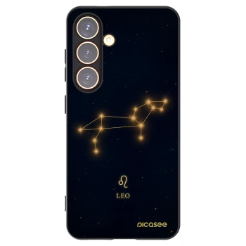 Picasee silikónový čierny obal pre Samsung Galaxy S24 S921B 5G - LEO