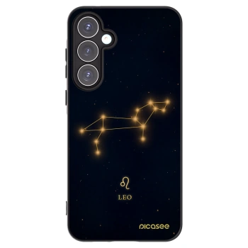 Picasee silikónový čierny obal pre Samsung Galaxy A55 5G A556B - LEO