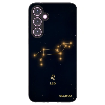 Picasee silikónový čierny obal pre Samsung Galaxy A35 5G A356B - LEO
